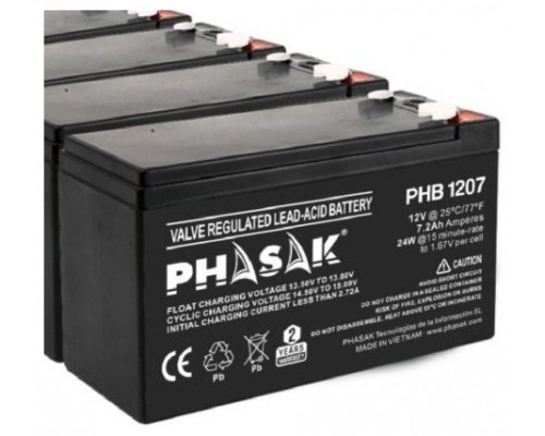 Phasak - Bateria 12V - 7,2A